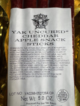 Yak Snack Sticks (4oz Naturally Cured)