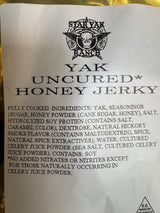 Yak Jerky (4oz Bag)