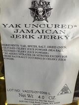 Yak Jerky (4oz Bag)