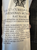 Yak Summer Sausage (1lb)